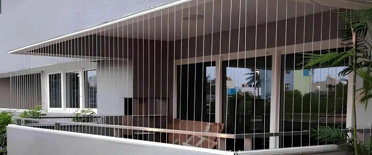 Invisible Grill Balcony Detail